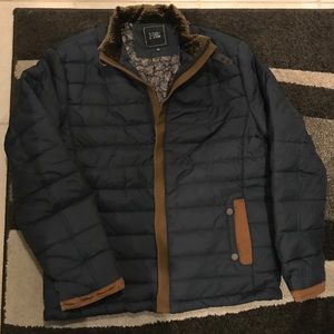 Puffer blue jacket size M